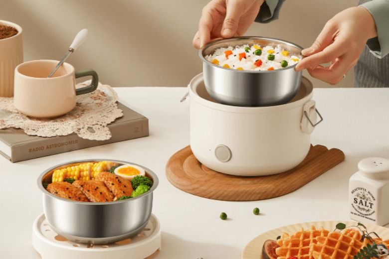 Hộp cơm điện hẹn giờ Bear DFH-C15D2