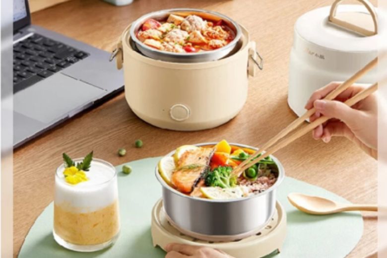 Hộp cơm điện hẹn giờ Bear DFH-C15D2
